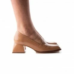 L'INTERVALLE WOMEN Canterbury Camel Leather