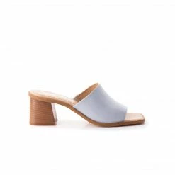 L'INTERVALLE Temple Light Grey Leather WOMEN