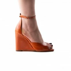 L'INTERVALLE WOMEN Vesta Burnt Orange Leather