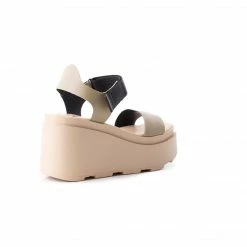 L'INTERVALLE Soul Light Khaki Leather WOMEN