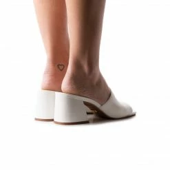 L'INTERVALLE WOMEN Clarabelle White Leather