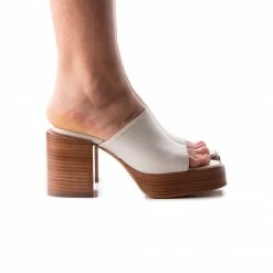 L'INTERVALLE Pachuca Off White Leather