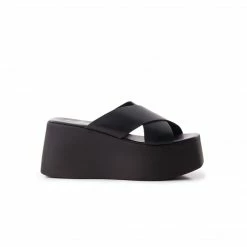 L'INTERVALLE Boo Black Leather WOMEN