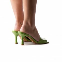 L'INTERVALLE Mylos Green Leather WOMEN