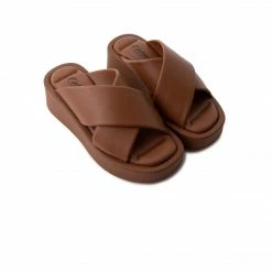 L'INTERVALLE Chou Brown Leather