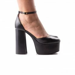 L'INTERVALLE WOMEN Chianti Black Leather