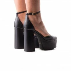 L'INTERVALLE WOMEN Chianti Black Leather