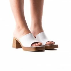 L'INTERVALLE Mexicali White Leather WOMEN