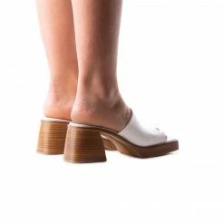 L'INTERVALLE Mexicali White Leather WOMEN