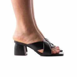 L'INTERVALLE WOMEN Tango Black Leather