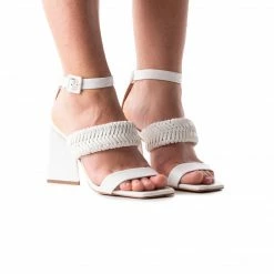 L'INTERVALLE WOMEN Limestone White Leather