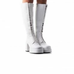 L'INTERVALLE WOMEN Windfall White Leather