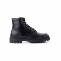 L'INTERVALLE MEN Apollo Black Leather