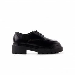 L'INTERVALLE WOMEN Huelva Black Leather