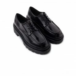 L'INTERVALLE WOMEN Huelva Black Leather