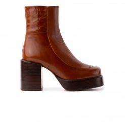 L'INTERVALLE WOMEN Darby Tan Leather