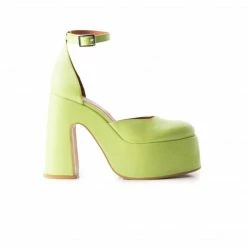 L'INTERVALLE Brizo Green Leather WOMEN