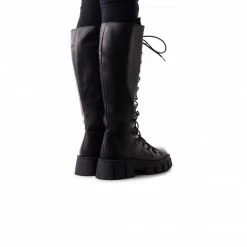 L'INTERVALLE WOMEN Jinju Black Leather