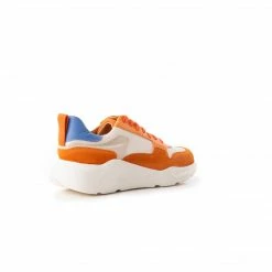 L'INTERVALLE Lauper Orange Leather Mix WOMEN