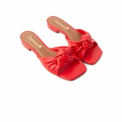 L'INTERVALLE Guadeloupe Red Leather WOMEN