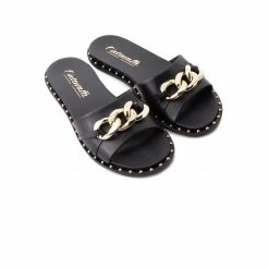 L'INTERVALLE Jamaica Black Leather