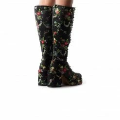 L'INTERVALLE Freedom Black Floral Fabric WOMEN