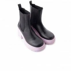 L'INTERVALLE Ramsy Black/Lilac Leather