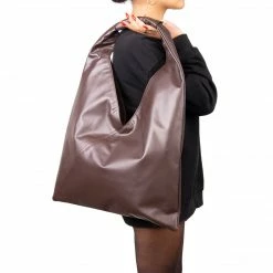 L'INTERVALLE WOMEN Victoire Brown Leather