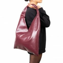 L'INTERVALLE Victoire Bordeaux Leather WOMEN