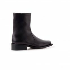 L'INTERVALLE WOMEN Fargo Black Leather