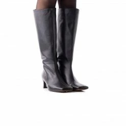 L'INTERVALLE Gatsby Black Leather