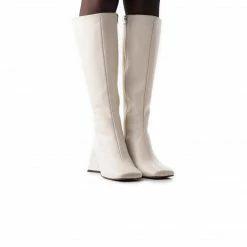 L'INTERVALLE Kloten Off White Leather