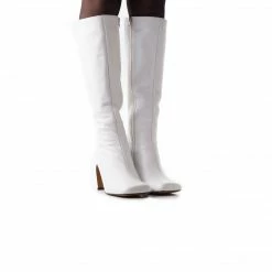 L'INTERVALLE Fribourg White Leather WOMEN