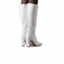 L'INTERVALLE Fribourg White Leather WOMEN