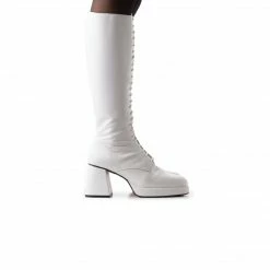 L'INTERVALLE Bayonne White Leather