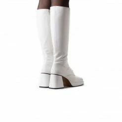 L'INTERVALLE Bayonne White Leather