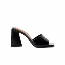 L'INTERVALLE WOMEN Cuba Black Naplack