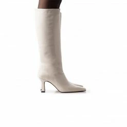 L'INTERVALLE Selby Off White Leather