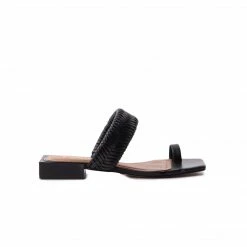 L'INTERVALLE WOMEN Colombia Black Leather