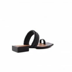 L'INTERVALLE WOMEN Colombia Black Leather