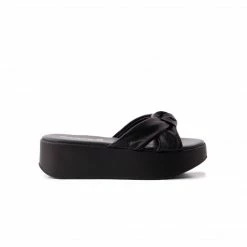 L'INTERVALLE Nicaragua Black Leather WOMEN