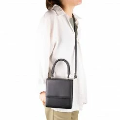 L'INTERVALLE Tonella Black Leather WOMEN