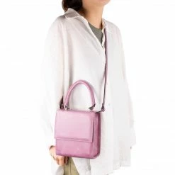 L'INTERVALLE Tonella Dark Pink Leather WOMEN