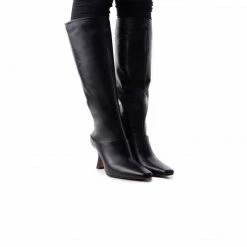 L'INTERVALLE Selby Black Leather WOMEN