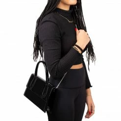 L'INTERVALLE WOMEN Cameroon Black Patent