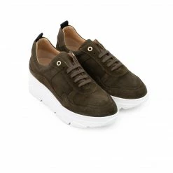 L'INTERVALLE Savage Khaki Suede