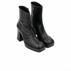 L'INTERVALLE Mayotte Black Leather WOMEN