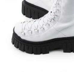 L'INTERVALLE WOMEN Weasley White Leather