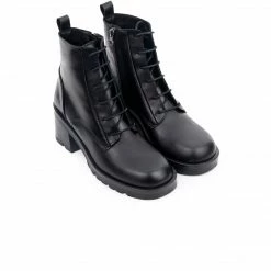 L'INTERVALLE WOMEN Beauvais Black Leather