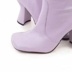 L'INTERVALLE WOMEN Colombes Lilac Leather